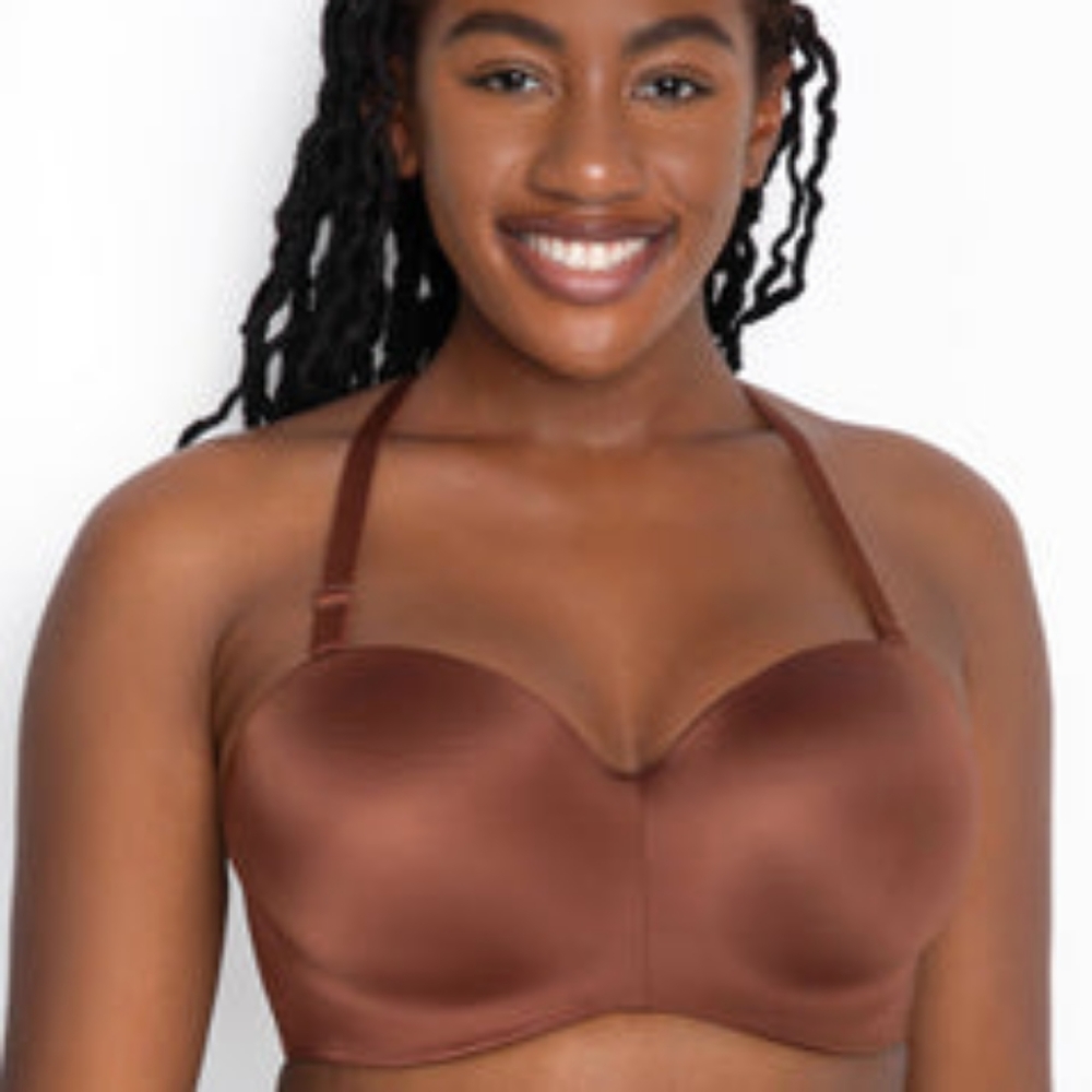 NWOT-SMOOTH STRAPLESS MULTI-WAY - CHOCOLATE BRA